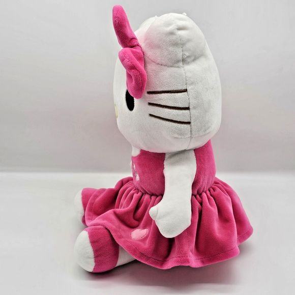 Hello Kitty Plush Doll 15" Pink Love Hearts Wings Girl Gift Stuffed Animal Toy - Picture 4 of 8